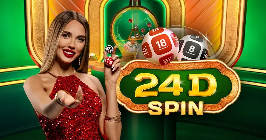 24D Spin Live casino bij 30Bet