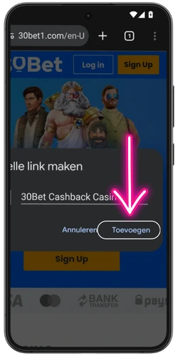 30 bet casino bevestiging